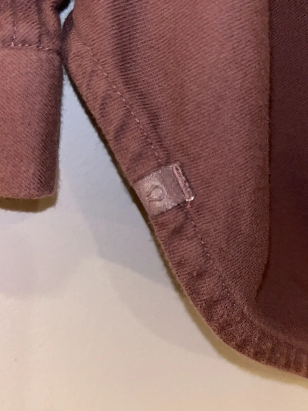 Lululemon Full Day Ahead Shirt Sz 6 Mauve Dusty Rose